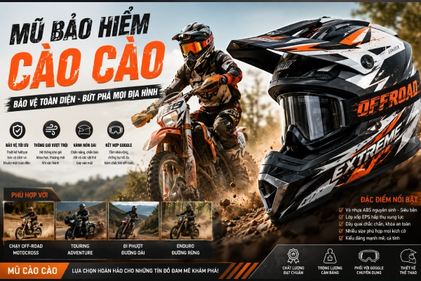 Mũ bảo hiểm cào cào