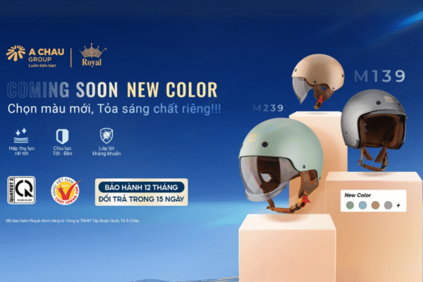 Ra mắt bộ sưu tập 7 màu mới của Royal M139 và M239