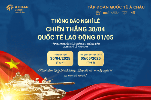Thông báo nghỉ lễ chiến thắng 30/4 & Quốc tế lao động 1/5