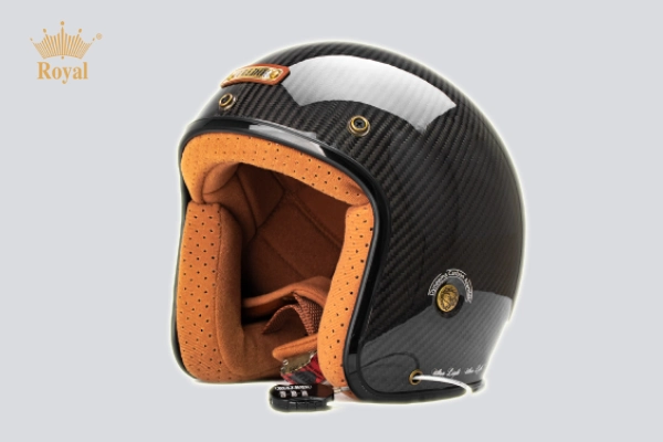 Mũ bảo hiểm 3/4 carbon